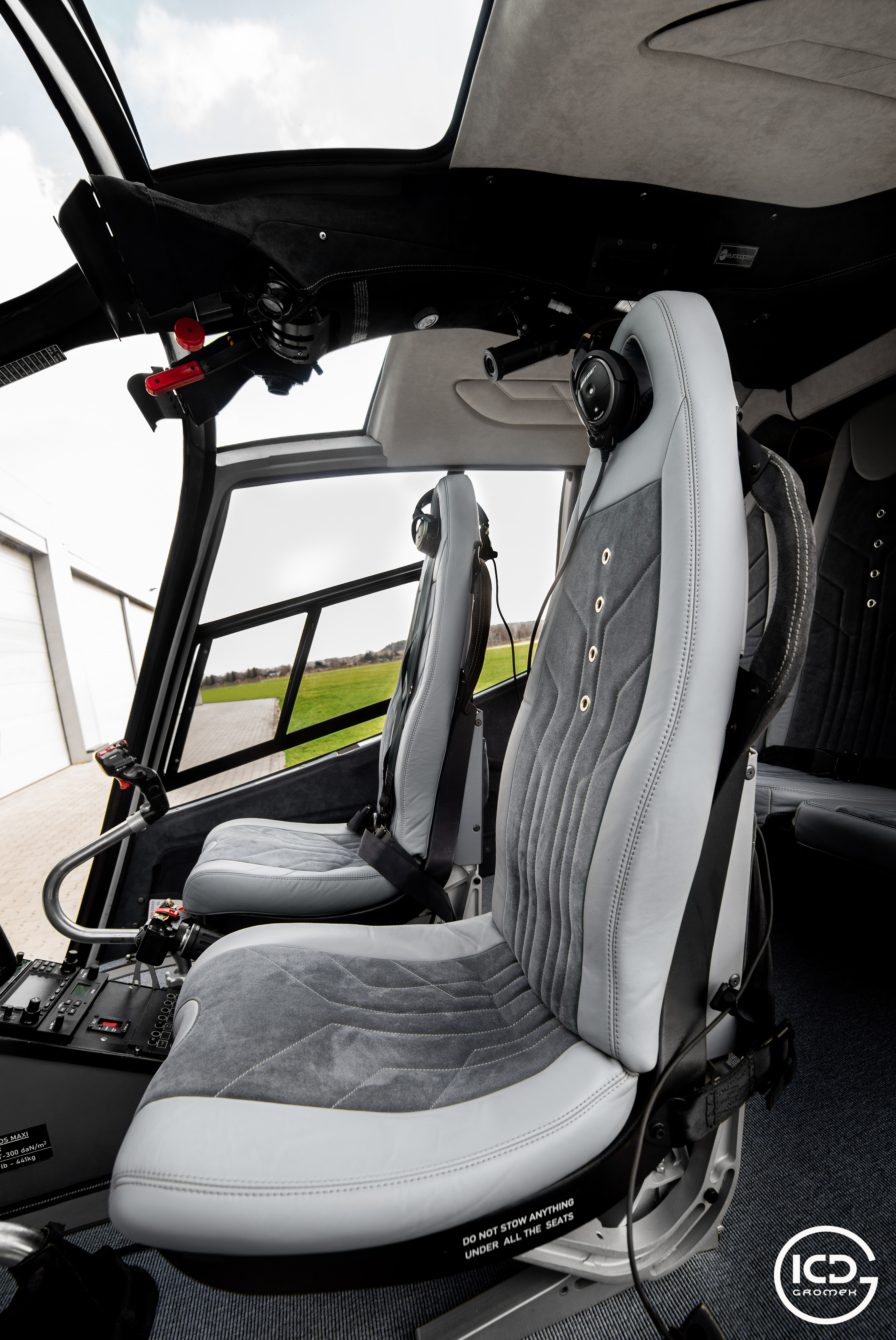 helicopter interior