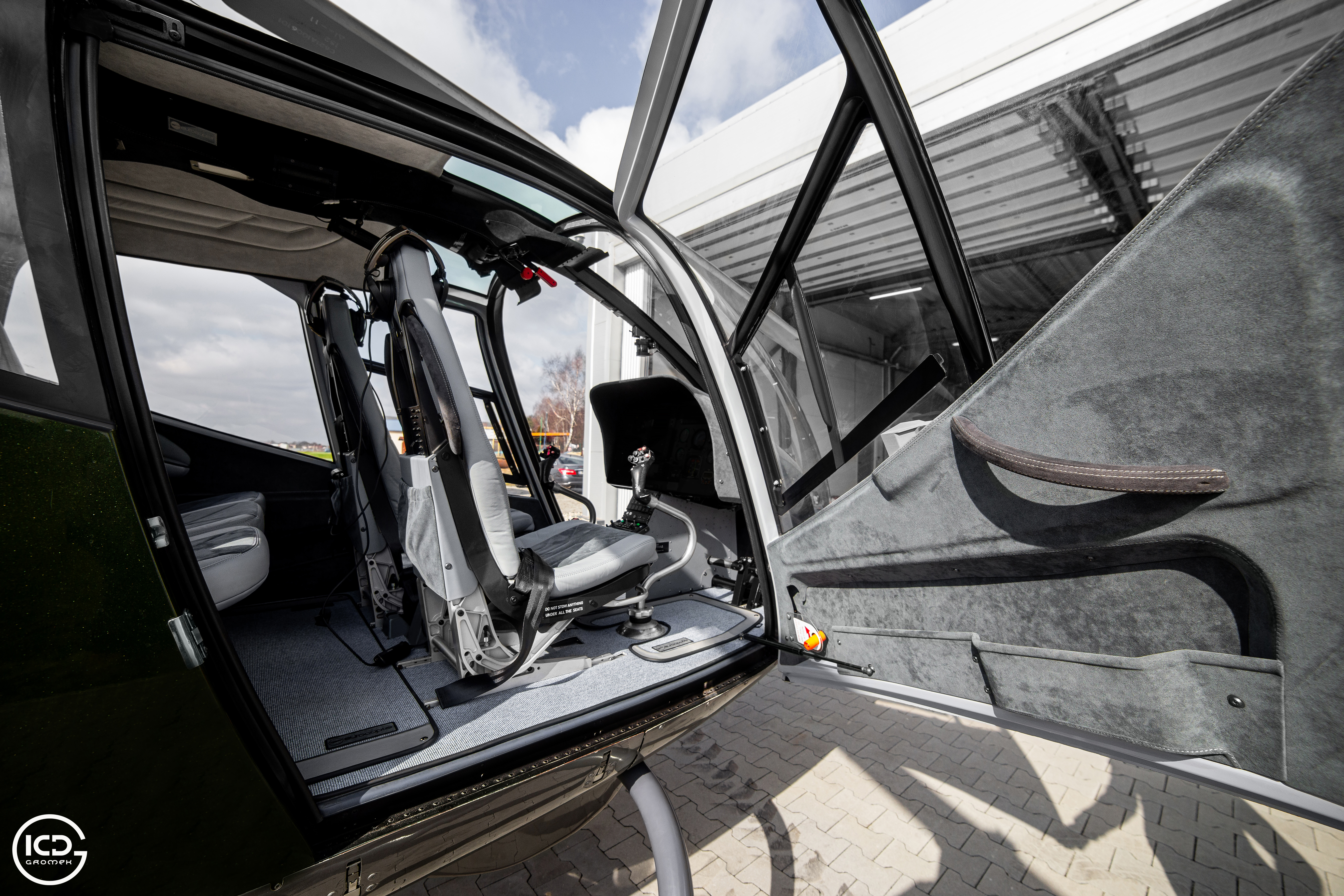 helicopter interior